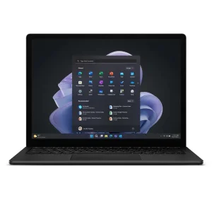 لپ‌تاپ مایکروسافت مدل Surface Laptop 5 با پردازنده Core i5-1235U، رم LPDDR5X 8GB، حافظه SSD با ظرفیت 512GB، نمایشگر لمسی 13.5 اینچ PixelSense، دارای نور پس‌زمینه کیبورد، سیستم‌عامل Windows 11