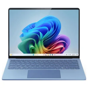لپ‌تاپ مایکروسافت مدل Surface Laptop 7 Copilot Plus PC با پردازنده Snapdragon X Plus، رم LPDDR5x 16GB، حافظه SSD با ظرفیت 256GB، نمایشگر لمسی 13.8 اینچ PixelSense Flow با نرخ به‌روزرسانی 120Hz، دارای نور پس‌زمینه کیبورد