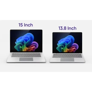 لپ‌تاپ مایکروسافت مدل Surface Laptop 7 Copilot Plus PC با پردازنده Snapdragon X Plus، رم LPDDR5x 16GB، حافظه SSD با ظرفیت 256GB، نمایشگر لمسی 13.8 اینچ PixelSense Flow با نرخ به‌روزرسانی 120Hz، دارای نور پس‌زمینه کیبورد