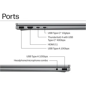 لپ تاپ 14 اینچی اچ‌ پی مدل OmniBook X Flip 14-fm0013dx-Core Ultra 5 226V-16GB LPDDR5X 8533MHz-512GB SSD-Touch-Backlit-W