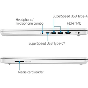 لپ تاپ 14 اینچی اچ‌ پی مدل 14s-dq0048nia-Celeron N4120 4GB 512SSD - کاستوم شده