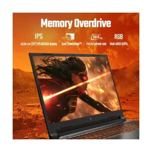 لپ تاپ 16 اینچی ایسر مدل Nitro V 16 ANV16-71-760Q-i7 14650HX-RTX4050 6GB-16GB DDR5 5600MHz-512GB SSD-FHD 165Hz
