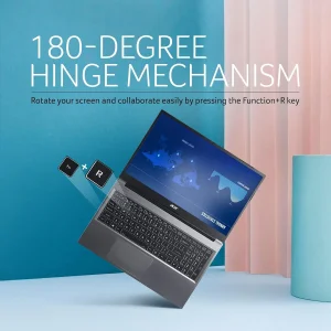 لپ تاپ 15.6 اینچ ایسر مدل Aspire Lite AL15-41-Ryzen 5 7430U-24GB DDR4 3200MHz-512GB SSD-IPS - کاستوم شده
