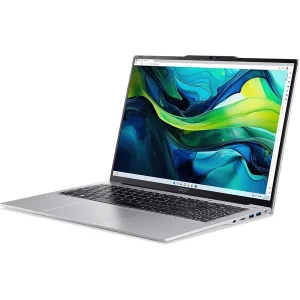 لپ‌تاپ ایسر مدل Aspire Lite AL16-52P-31UT با پردازنده Core i3-1305U، رم DDR5 8GB با فرکانس 5200MHz، حافظه SSD با ظرفیت 256GB، نمایشگر 16 اینچ IPS
