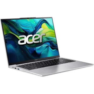 لپ‌تاپ ایسر مدل Aspire Lite AL16-52P-31UT با پردازنده Core i3-1305U، رم DDR5 8GB با فرکانس 5200MHz، حافظه SSD با ظرفیت 256GB، نمایشگر 16 اینچ IPS