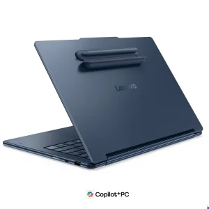 لپ تاپ 14 اینچی لنوو مدل Yoga 9i 2-in-1 14IPH11 Aura Edition-Core Ultra 7 355-32GB LPDDR5X 7467MHz-1TB SSD-2.8K OLED Touch-Backlit-W به همراه قلم