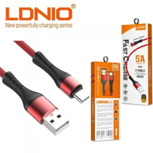 کابل تبدیل USB به USB-C الدینیو مدل ls63-5A طول 1متر