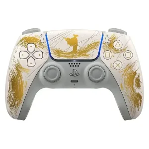 دسته بازی پلی استیشن 5 سونی مدل DualSense Ghost of Yotei Gold Limited Edition