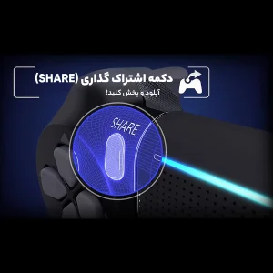 دسته بازی پلی استیشن 4 سونی مدل Steel Black