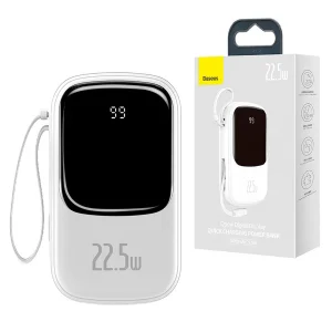 پاوربانک 22.5 وات  باسئوس مدل Qpow Digital Display ظرفیت 20000 میلی آمپر ساعت