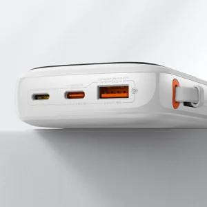 پاوربانک 22.5 وات  باسئوس مدل Qpow Digital Display ظرفیت 20000 میلی آمپر ساعت