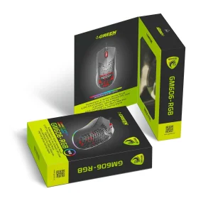 ماوس مخصوص بازی گرین مدل GM606-RGB