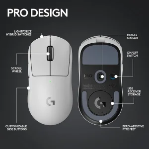ماوس بی سیم گیمینگ لاجیتک مدل G Pro X Superlight 2