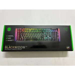 کیبورد مخصوص بازی ریزر مدل Blackwidow V4 Green Switch
