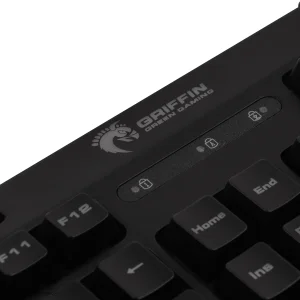کیبورد گیمینگ گرین مدل GK701-RGB نورپردازی RGB Full-Size