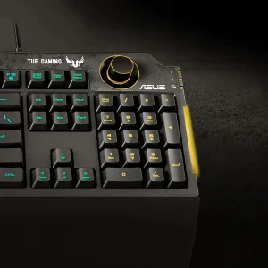 کیبورد مخصوص بازی ایسوس مدل TUF GAMING K1 RGB