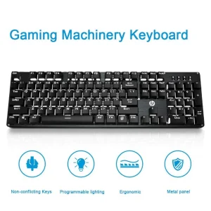 کیبورد مخصوص بازی اچ‌ پی مدل GK100F
