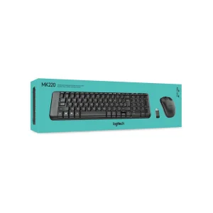 کیبورد و ماوس بی سیم لاجیتک مدل MK220
