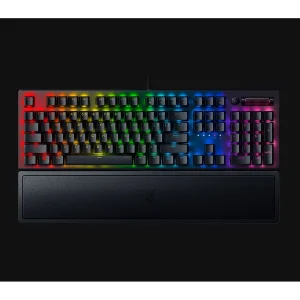 کیبورد مخصوص بازی ریزر مدل Blackwidow v3 Green swithes