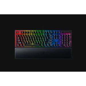 کیبورد مخصوص بازی ریزر مدل Blackwidow v3 Green swithes