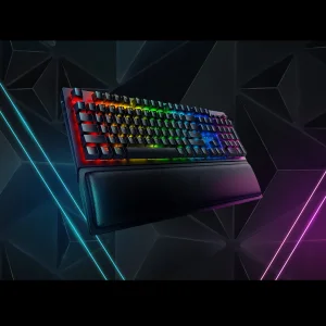 کیبورد مخصوص بازی ریزر مدل Blackwidow v3 Green swithes
