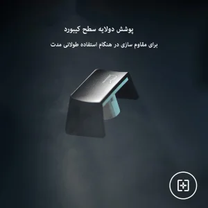 کیبورد مخصوص بازی ریزر مدل Blackwidow v3 Green swithes