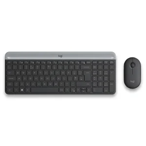 کیبورد و ماوس بی‌سیم لاجیتک مدل MK470، سوییچ ممبران، Full-Size