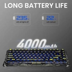 کیبورد گیمینگ گراوا استار مدل Mercury K1 Lite