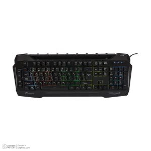 کیبورد گیمینگ گرین مدل GK702-RGB، Full-Size نورپردازی RGB