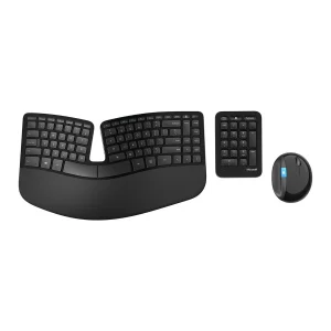کیبورد و ماوس بی‌سیم مایکروسافت مدل Sculpt Ergonomic Desktop