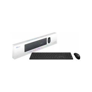 کیبورد و ماوس گیمینگ ام اس آی مدل FORGE K200 Wireless Combo
