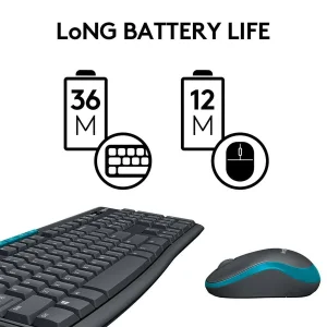 کیبورد و ماوس بی سیم لاجیتک مدل MK275
