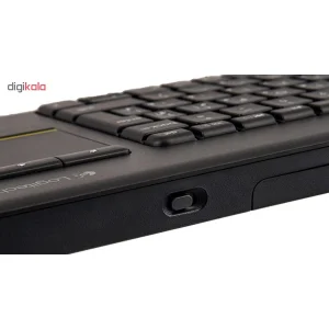کیبورد بی‌ سیم لاجیتک مدل K400 Plus با حروف فارسی