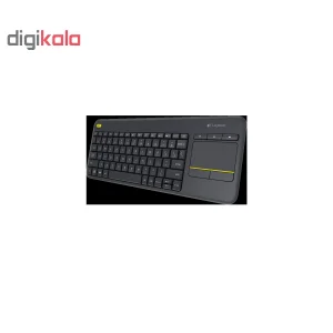 کیبورد بی‌ سیم لاجیتک مدل K400 Plus با حروف فارسی