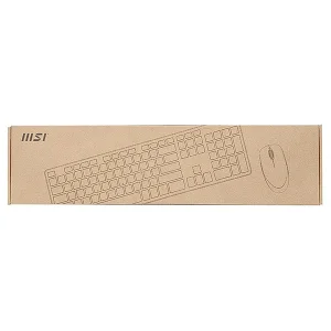 ماوس و کیبورد بی سیم ام اس آی مدل RF-1430w- FS + ma004w