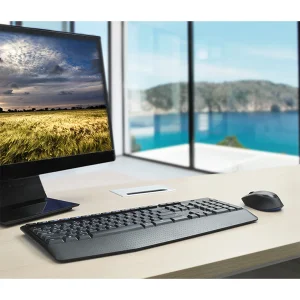 کیبورد و ماوس بی سیم لاجیتک مدل MK345 با حروف فارسی