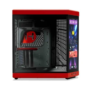 کیس کامپیوتر هایت مدل  Y70 Touch Infinite Black Cherry