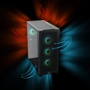 کیس کامپیوتر گیمینگ تسکو مدل GC 4510