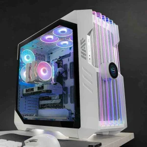 کیس کامپیوتر گیمینگ کولر مستر مدل HAF 700 EVO white
