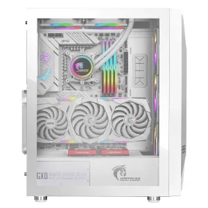 کیس کامپیوتر گیمینگ گرین مدل GRIFFIN G3 Plus White