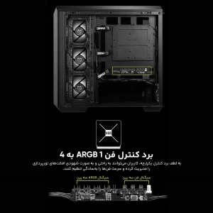 کیس کامپیوتر ام اس آی مدل MAG PANO M100R PZ