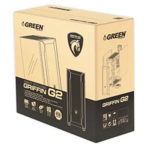 کیس کامپیوتر گیمینگ گرین مدل G2