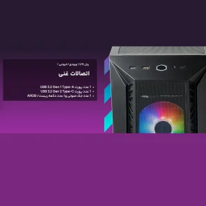 کیس کامپیوتر کولر مستر مدل Masterbox 520 MESH