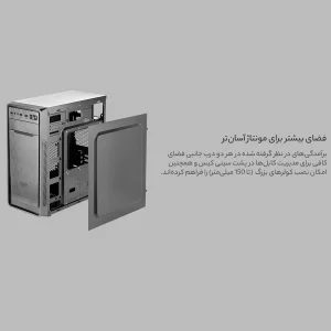 کیس کامپیوتر گرین مدل HOMA