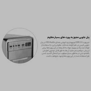 کیس کامپیوتر گرین مدل HOMA