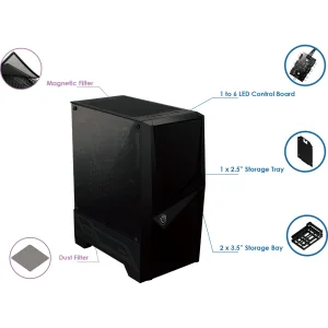 کیس کامپیوتر ام اس آی مدل MAG Forge 100R
