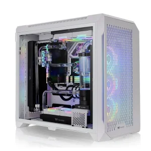 کیس کامپیوتر گیمینگ ترمالتیک مدل CTE C750 Air Snow