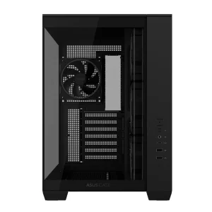 کیس کامپیوتر گیمینگ ایسوس مدل A32 PLUS ARGB TG BK