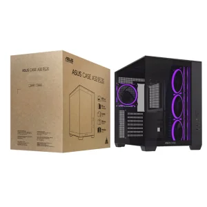 کیس کامپیوتر گیمینگ ایسوس مدل A32 PLUS ARGB TG BK