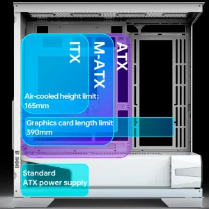 کیس کامپیوتر گیمینگ تاندربات مدل GQX25ABS